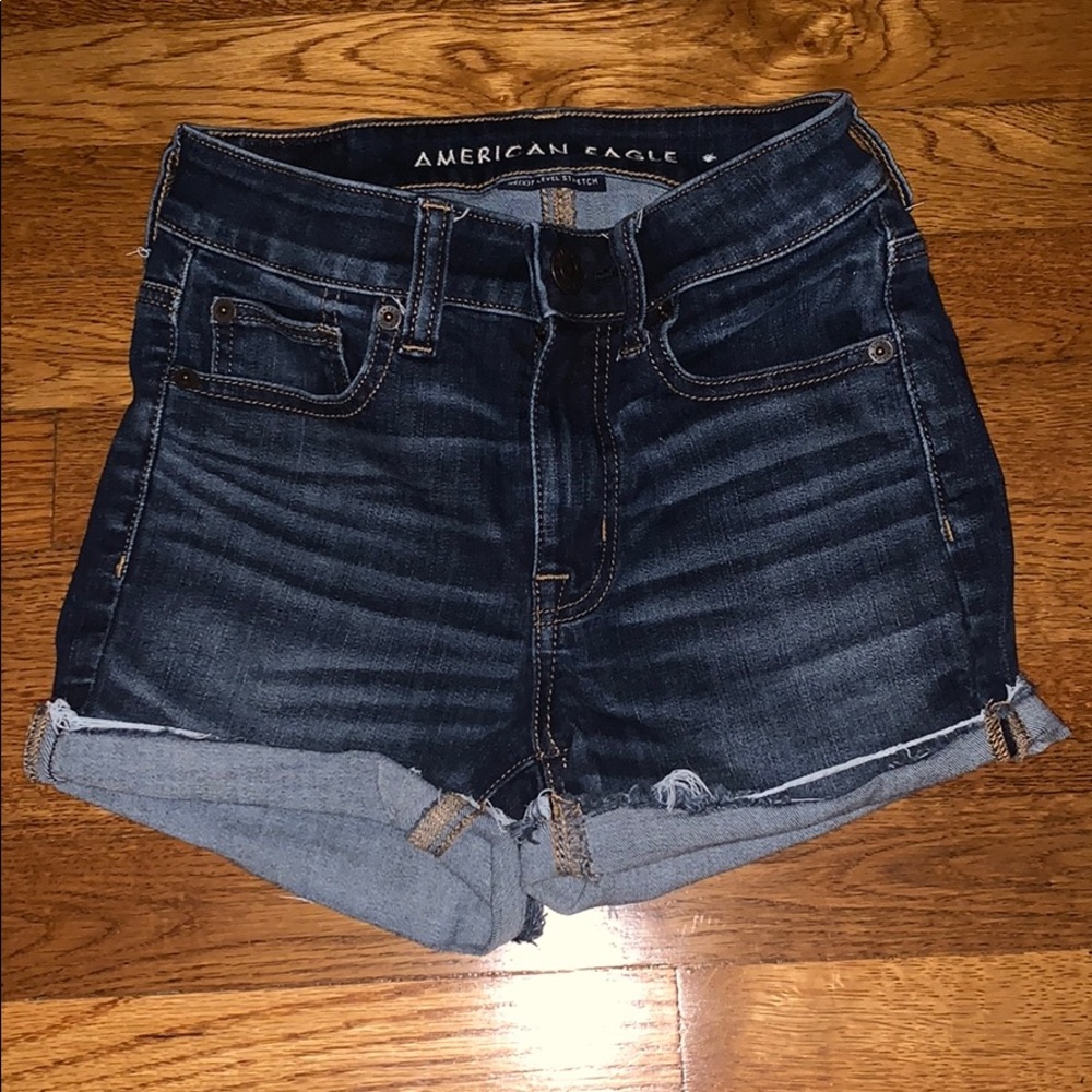 american eagle jean shorts